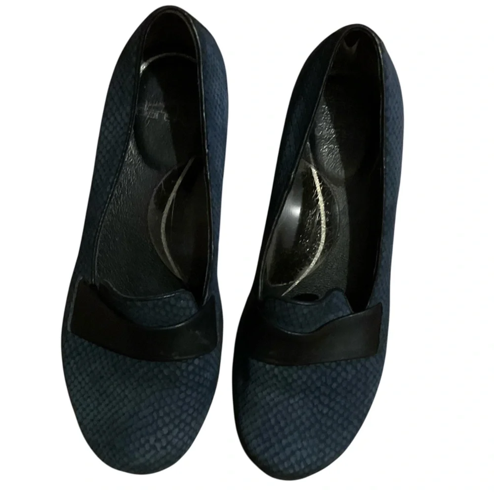 DANSKO Oksana Marseille‎ Snakeskin Loafer Flats  Leather